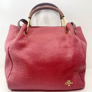 OrYANY Shoulder Bag Pink Medium with Metal Handles Vintage